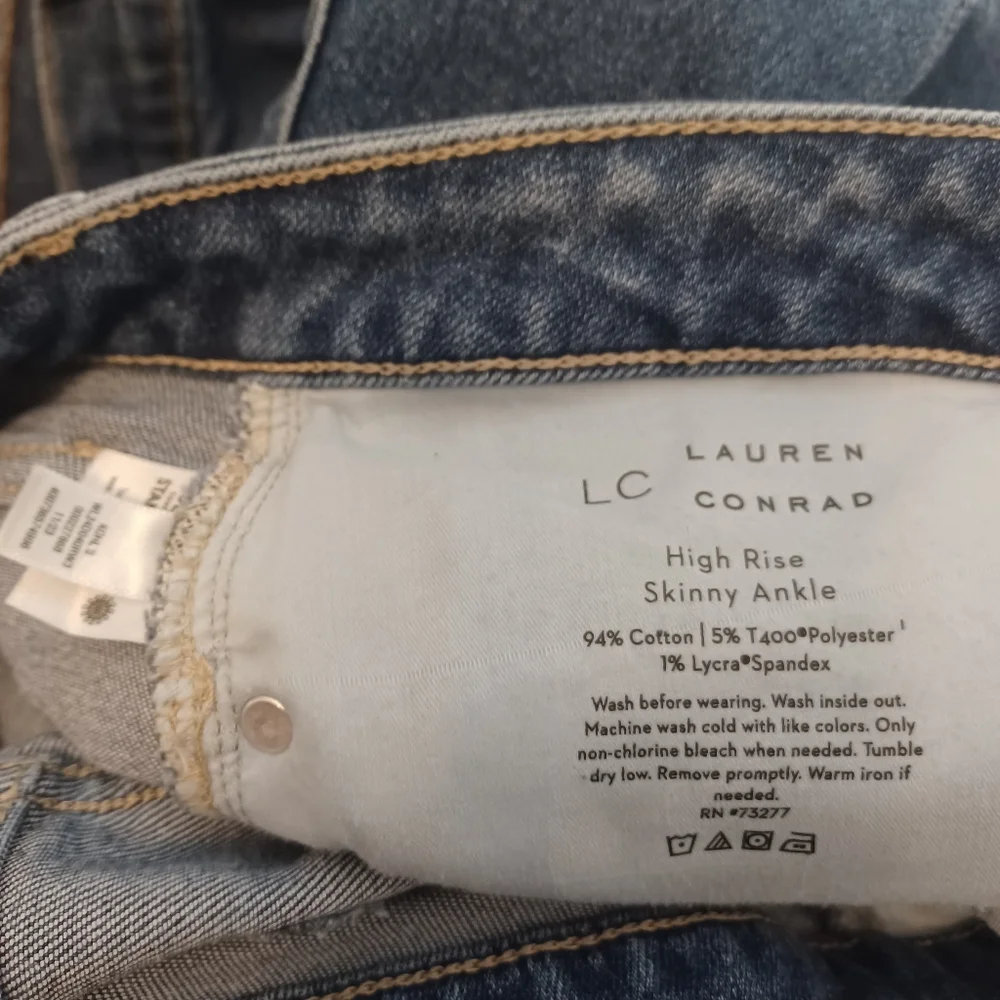 LC Lauren Conrad Skinny Ankle Jeans Sz 16